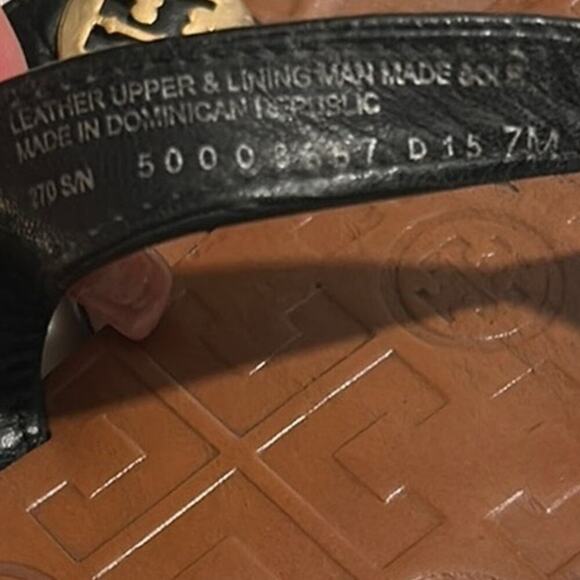 Tory Burch Black and Brown Sandals - Picture 8 of 10